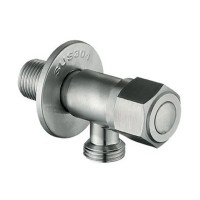 Кран для підключення сантехприладів Mixxus VAL-06-1/2x1/2 з нержавіючої сталі SUS304 (MI6809)