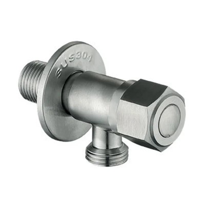 Кран для підключення сантехприладів Mixxus VAL-06-1/2x1/2 з нержавіючої сталі SUS304 (MI6809)