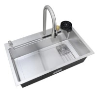 Мийка Mixxus Premium MH7545-SET-03.SUS304 з вбудованим змішувачем (MX1699)