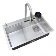 Мийка Mixxus Premium MH7545-SET-03.SUS304 з вбудованим змішувачем (MX1699)
