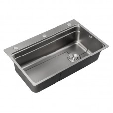 Мийка з нержавіючої сталі Mixxus MS6846-Set-01 Micro Decor Graphite (3.0/0.8) комплект (графіт) (MI8388) Мийка з нержавіючої сталі Mixxus MS6846-Set-01 Micro Decor Graphite (3.0/0.8) комплект (графіт) (MI8388)