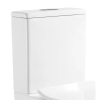 Бачок до унітазу-компакту MIXXUS QUADRO-0403-R TANK 410x360x140 у комплекті зі зливною арматурою (MI8314)