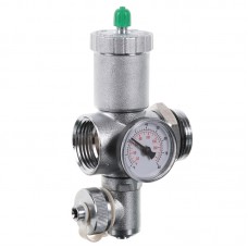Проходная сливная группа Roho R612-100 - 1" (с воздухоотводчиком) (RO0154) Проходная сливная группа Roho R612-100 - 1" (с воздухоотводчиком) (RO0154)