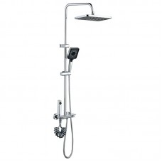 Душова колона зі змішувачем Mixxus Premium MARLIN 009-J з кнопкою перемикання, 4 режими (MI6830) Душова колона зі змішувачем Mixxus Premium MARLIN 009-J з кнопкою перемикання, 4 режими (MI6830)