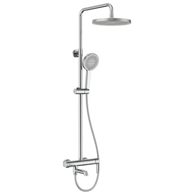 Душова колонна зі змішувачем Koer KB-56029-01 3 функції, колір хром (KR5481)