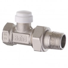 Кран радиаторный Roho R5260-050 - 1/2" прямой (RO0134) Кран радиаторный Roho R5260-050 - 1/2" прямой (RO0134)