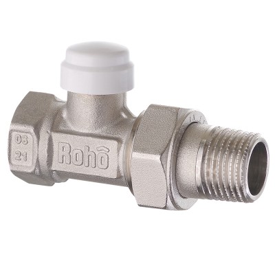 Кран радиаторный Roho R5260-050 - 1/2" прямой (RO0134) Кран радиаторный Roho R5260-050 - 1/2" прямой (RO0134)