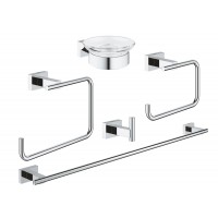 Набір аксесуарів 5 в 1 Grohe Essentials Cube New (40758001)