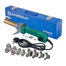Паяльник Europroduct EP.WM02R для PPR труб, круглі насадки, 900W 20/32mm (EP6092) Паяльник Europroduct EP.WM02R для PPR труб, круглі насадки, 900W 20/32mm (EP6092)