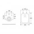 Унітаз підвісний Mixxus Premium Diverse-0101-T1 530x365x373mm, система змиву Tornado 1.0 (MP6477) Унітаз підвісний Mixxus Premium Diverse-0101-T1 530x365x373mm, система змиву Tornado 1.0 (MP6477)