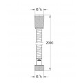 Душевой шланг 2000 Grohe Relexaflex Metal (28140000) Душевой шланг 2000 Grohe Relexaflex Metal (28140000)
