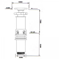 Раковина накладна MIXXUS PREMIUM STYLE-0201 520х375х140mm (донний клапан, отвір під змішувач) (MP6511) Раковина накладна MIXXUS PREMIUM STYLE-0201 520х375х140mm (донний клапан, отвір під змішувач) (MP6511)