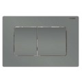 Панель змиву KOER KT-0602-07 240x160x10mm пластикова, кнопка квадратна (колір графіт) (KR5183) Панель змиву KOER KT-0602-07 240x160x10mm пластикова, кнопка квадратна (колір графіт) (KR5183)