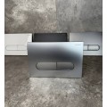 Панель змиву KOER KT-0608-14 240x160x10mm пластикова, кнопка закруглена (колір сатин) (KR6127)