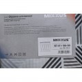 Шторка для ванної Mixxus SCT-011-180x180 з поліестеру (Візерунок "Ромби" сіро-білий) (AC3581)