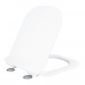 Сидіння-кришка для унітазу MIXXUS SEAT COVER STYLE-2002 426х339х30mm дюропластове швидкознімне з мікроліфтом (MI7038)