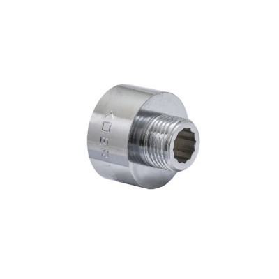 Перехідник (конектор) 1/2 "х1" (хром) Koer KF.A0610.CHR (KF0135) Перехідник (конектор) 1/2 "х1" (хром) Koer KF.A0610.CHR (KF0135)