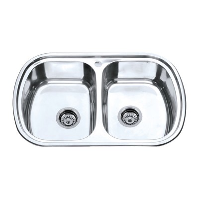 Мийка кухонна Zerix Z7749-08-180E (Satin) (ZM0565) Мийка кухонна Zerix Z7749-08-180E (Satin) (ZM0565)