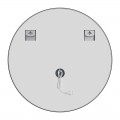 Дзеркало Mixxus Premium WAVE MC04-90 (LED Touch, Anti-fog, димер (3-6,5kK)) (MP6637)
