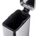 Відро для сміття з плавним закриттям прямокутне Mixxus Premium Quadro-TC0105 SS Color 5л колір нерж Відро для сміття з плавним закриттям прямокутне Mixxus Premium Quadro-TC0105 SS Color 5л колір нерж