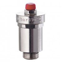 Воздухоотводчик автоматический Roho R1301-050N - 1/2" Н (никель) (RO0138)