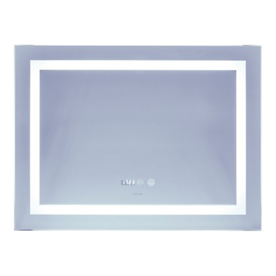 Дзеркало Mixxus Warm MR02-80x60 (годинник, LED-підсвічування, антизапотівання) (MI6004) Дзеркало Mixxus Warm MR02-80x60 (годинник, LED-підсвічування, антизапотівання) (MI6004)