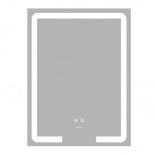 Дзеркало ZERIX PRIME MR02-50x80 з LED Touch, Anti-fog, димером, рег. яскравості (ZX6052) Дзеркало ZERIX PRIME MR02-50x80 з LED Touch, Anti-fog, димером, рег. яскравості (ZX6052)