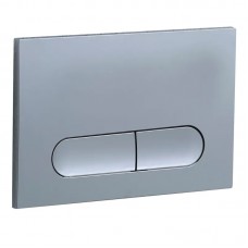 Панель змиву KOER KT-0608-01 240x160x10mm пластикова, кнопка закруглена (колір хром) (KR6124) Панель змиву KOER KT-0608-01 240x160x10mm пластикова, кнопка закруглена (колір хром) (KR6124)