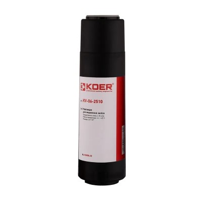 Картридж для видалення заліза KOER KV-06-2510 2,5"x10" (KR5541) Картридж для видалення заліза KOER KV-06-2510 2,5"x10" (KR5541)