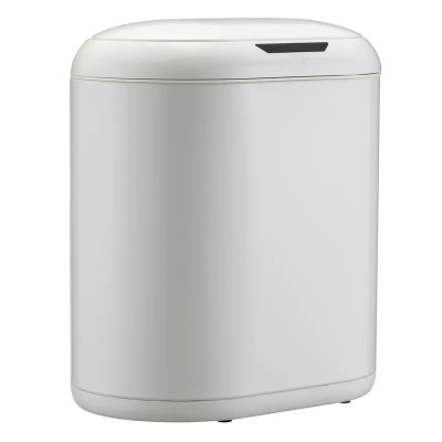 Відро для сміття сенсорне овальне Mixxus Premium Topper-TC0112 White 12л колір білий (MI7082)