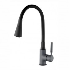 Змішувач для кухні Zerix Atrium-011-T Graphite Refl.Black (Колір графіт+силік.вилив чорний) (ZX6106) Змішувач для кухні Zerix Atrium-011-T Graphite Refl.Black (Колір графіт+силік.вилив чорний) (ZX6106)