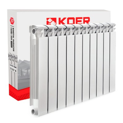 Біметалеві радіатори Koer 100 Bimetal-500 Grand (KR5145) / Ціна за 1 секцію Біметалеві радіатори Koer 100 Bimetal-500 Grand (KR5145) / Ціна за 1 секцію