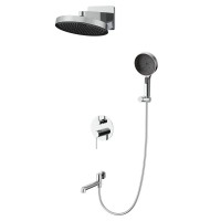 Вбудована душова система Koer KB-66029-01 3 функції, колір хром (KR5483)