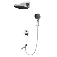 Вбудована душова система Koer KB-66029-01 3 функції, колір хром (KR5483)