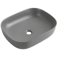 Раковина накладна MIXXUS PREMIUM DIVERSE-0115 GRAY 490x395x135mm (MP6650) Раковина накладна MIXXUS PREMIUM DIVERSE-0115 GRAY 490x395x135mm (MP6650)