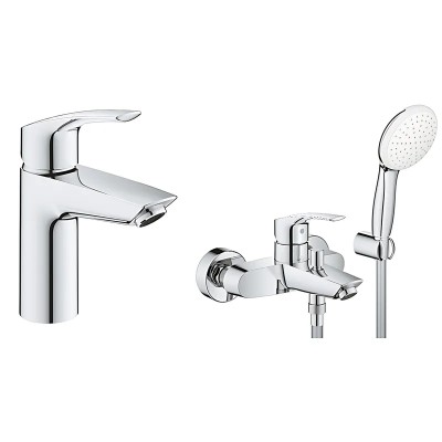 Набір змішувачів для ванни Grohe Eurosmart (UA123302S0) Набір змішувачів для ванни Grohe Eurosmart (UA123302S0)