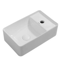 Раковина підвісна MIXXUS PREMIUM QUADRO-1201-L 430х265х135mm (отвір під змішувач) (MP6505) Раковина підвісна MIXXUS PREMIUM QUADRO-1201-L 430х265х135mm (отвір під змішувач) (MP6505)