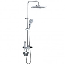 Душова колона зі змішувачем Mixxus Premium NEPTUNE 009-J з кнопкою перемикання,4 режими (MI6832)