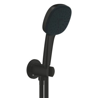 Душовий набір з настінним ручним душем Grohe Tempesta Cube 110 3 режими, чорний матовий (269102433) Душовий набір з настінним ручним душем Grohe Tempesta Cube 110 3 режими, чорний матовий (269102433)