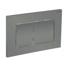 Панель змиву KOER KT-0602-07 240x160x10mm пластикова, кнопка квадратна (колір графіт) (KR5183) Панель змиву KOER KT-0602-07 240x160x10mm пластикова, кнопка квадратна (колір графіт) (KR5183)
