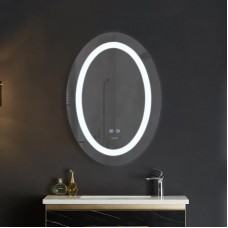 Дзеркало Mixxus PLAIN MV03-50x70 з LED Touch, Anti-fog, димером, рег. яскравості (MI6664)