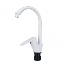 Змішувач для кухні Plamix Oscar-011 White (з підведенням) (PM0650) Змішувач для кухні Plamix Oscar-011 White (з підведенням) (PM0650)