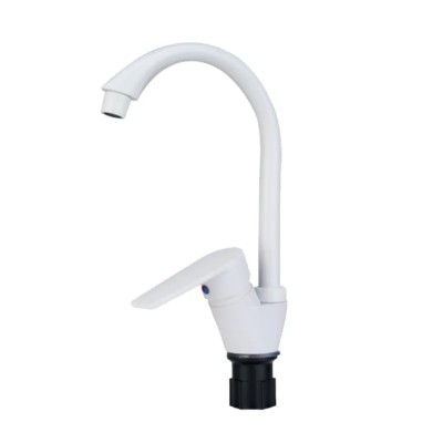 Змішувач для кухні Plamix Oscar-011 White (з підведенням) (PM0650) Змішувач для кухні Plamix Oscar-011 White (з підведенням) (PM0650)