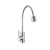 Змішувач для кухні Champion SUS-011 CHROME REFLECTOR з рефлекторним виливом з нержавіючої сталі (CH