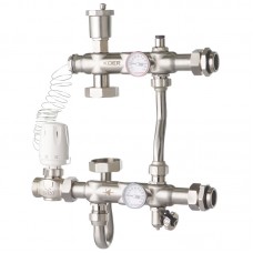 Смесительный узел KOER KR.S1021 (с байпасом) 1" НР SUS304 (KR2955)