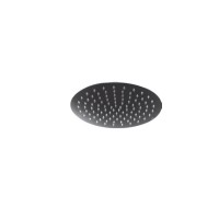 MIXXUS SH-05.SUS-25cm BLACK Лійка для душу стельова з нерж. сталі SUS304 (кол. чорний) (15 шт/ящ)
