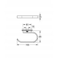 Тримач для туалетного паперу Grohe Selection (41068000) Тримач для туалетного паперу Grohe Selection (41068000)
