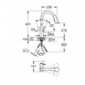 Смеситель для кухни с выдвижным изливом Grohe Zedra (32294002) Смеситель для кухни с выдвижным изливом Grohe Zedra (32294002)