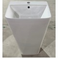 Раковина моноблок MIXXUS STYLE-1101 440х380х830mm (отвір під змішувач, перелив) (MI6696) Раковина моноблок MIXXUS STYLE-1101 440х380х830mm (отвір під змішувач, перелив) (MI6696)