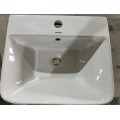 Раковина моноблок MIXXUS STYLE-1101 440х380х830mm (отвір під змішувач, перелив) (MI6696) Раковина моноблок MIXXUS STYLE-1101 440х380х830mm (отвір під змішувач, перелив) (MI6696)